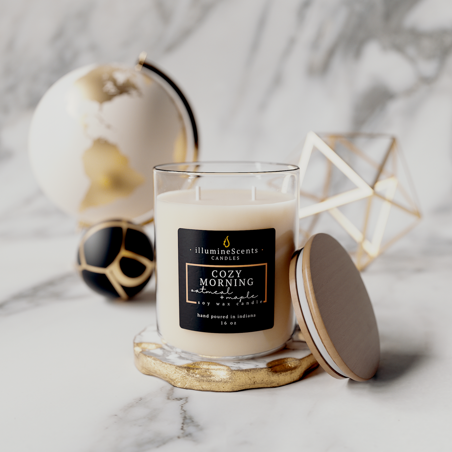 Cozy Morning - Oatmeal & Maple Candle