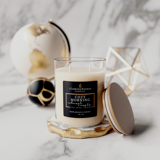 Cozy Morning - Oatmeal & Maple Candle