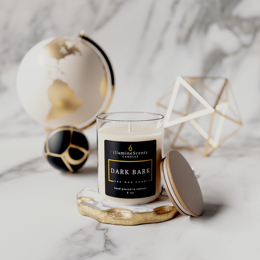 Dark Bark Candle