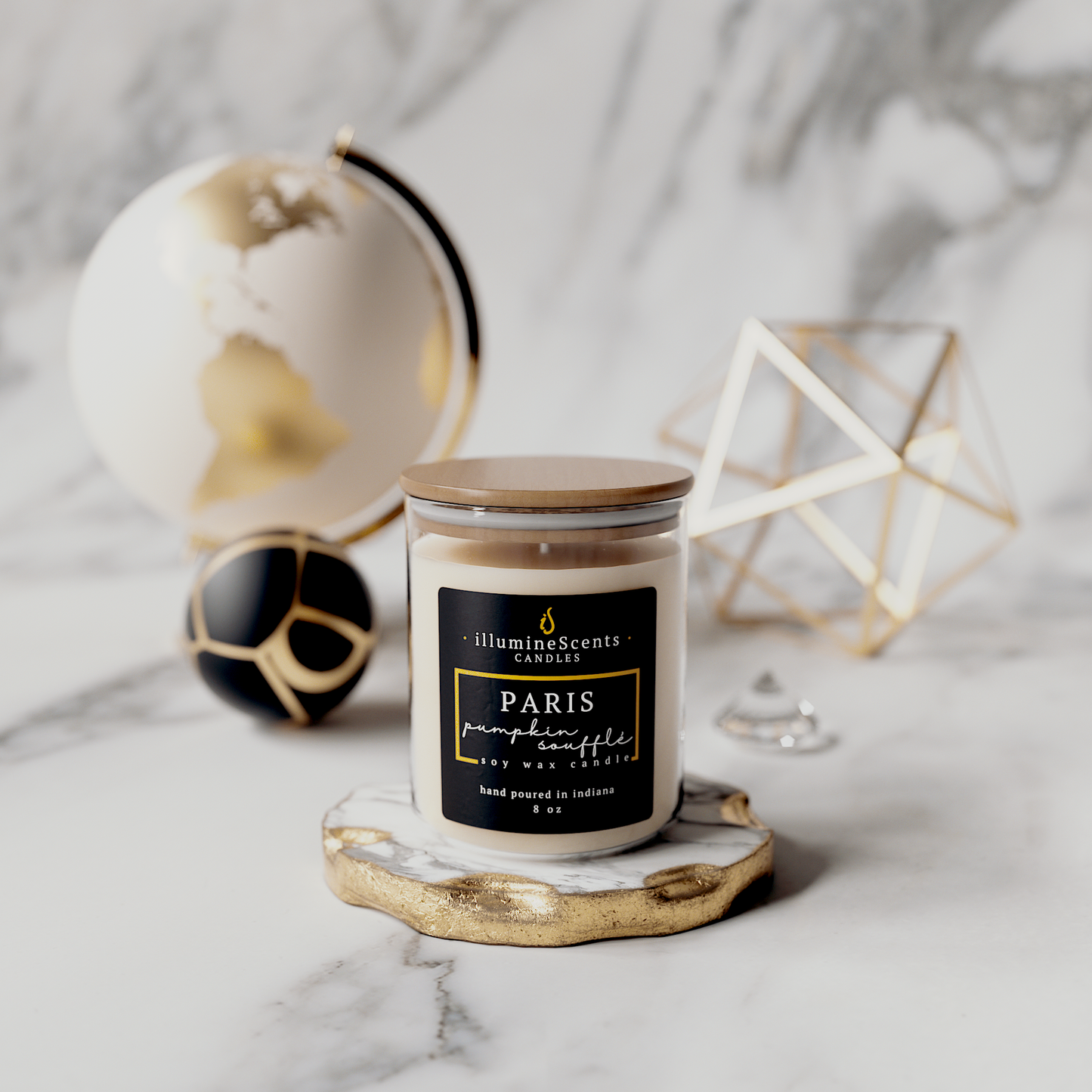 Paris - Pumpkin Soufflé Candle