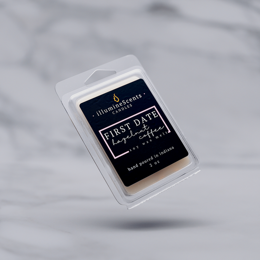 First Date - Hazelnut Coffee Wax Melt - illumineScents