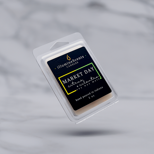 Market Day - Citrus & Cilantro Wax Melt - illumineScents